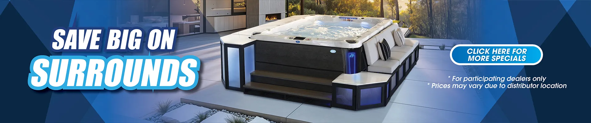 Calspas hot tub being used in a family setting - Newport Beach