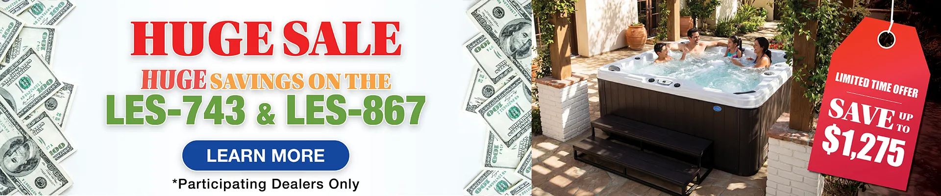 Calspas hot tub being used in a family setting - Newport Beach